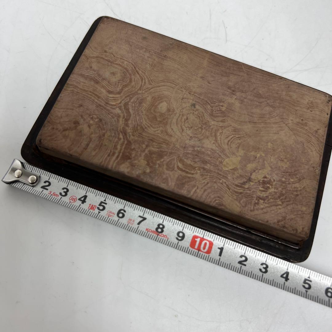 専用　中国古玩　硯石　471g 15×10㎝　東Y8-0402☆2Fタカサ