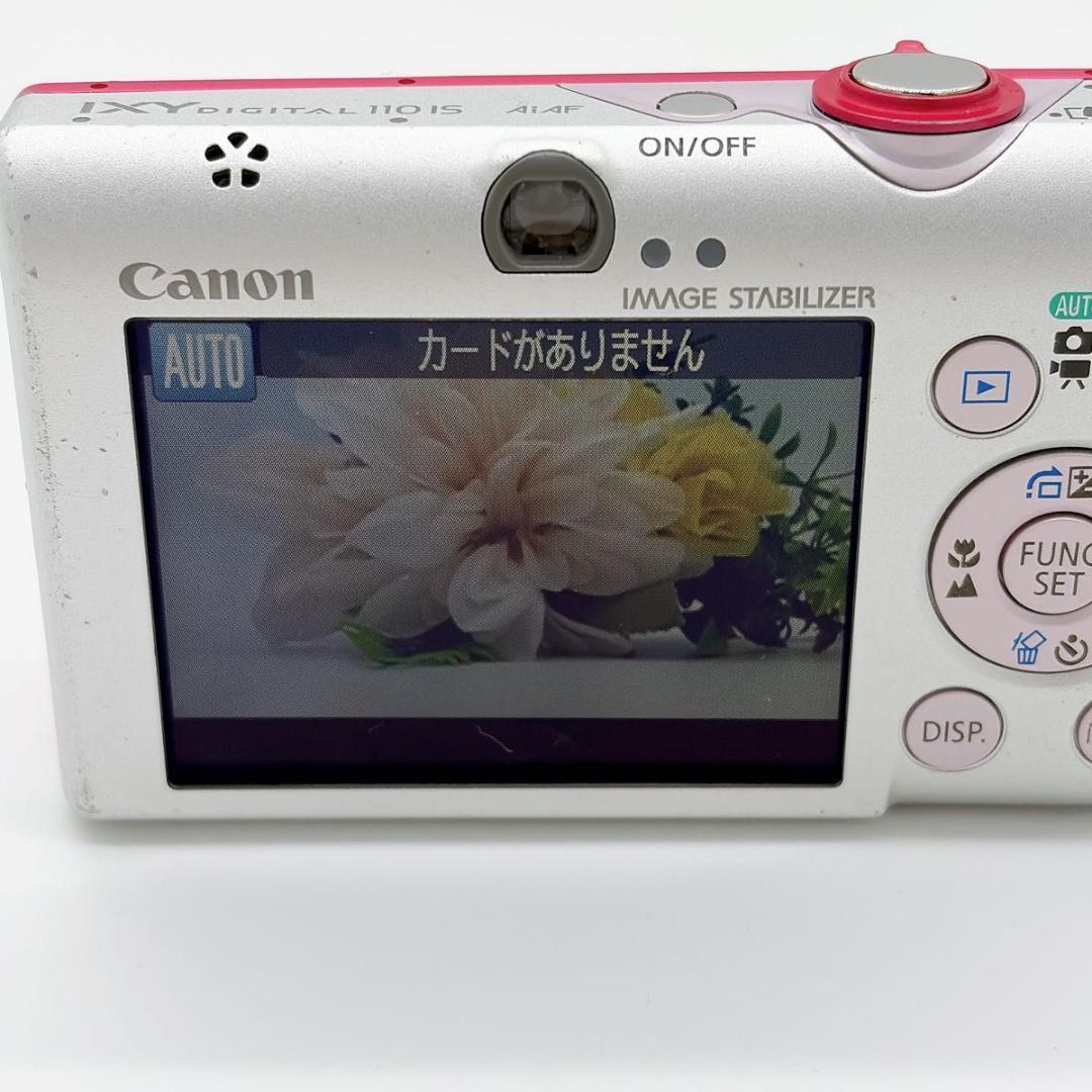Canon IXY DIGITAL 110 IS デジタルカメラ ピンク