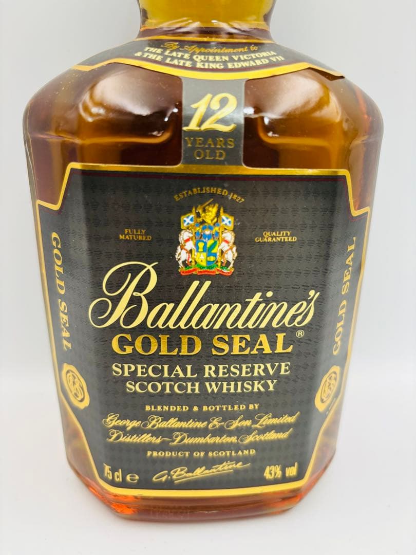 バランタイン ゴールドシール 12年ゴールドシール 2本セット まとめ売り 古酒