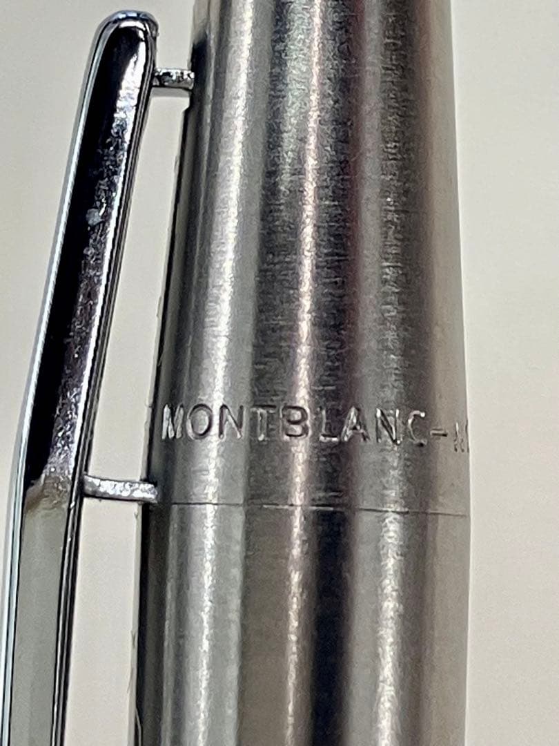 MONT BLANC 万年筆とシャープペンシルのセット 取扱説明書付き