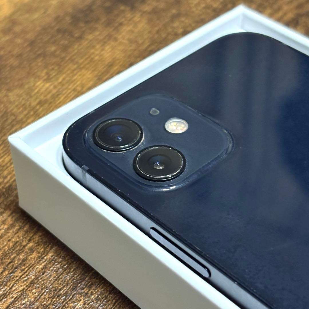 美品　iPhone12 64GB バッテリー良好 元箱付き SIMロック解除済み