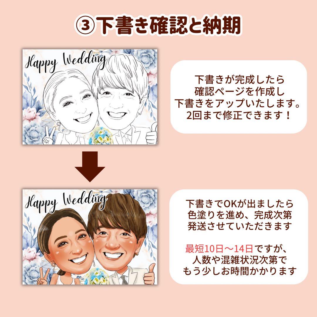 2名さま　A4サイズ お名前ポエム　4月末まで