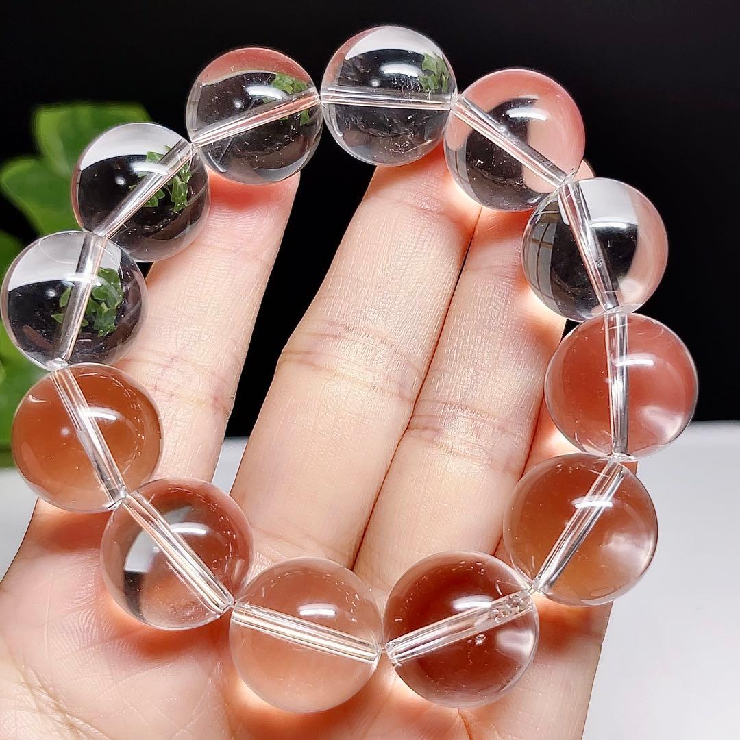 ヒマラヤ　水晶　ブレスレット　　天然石　マニカランクォーツ 【超高品質】 7