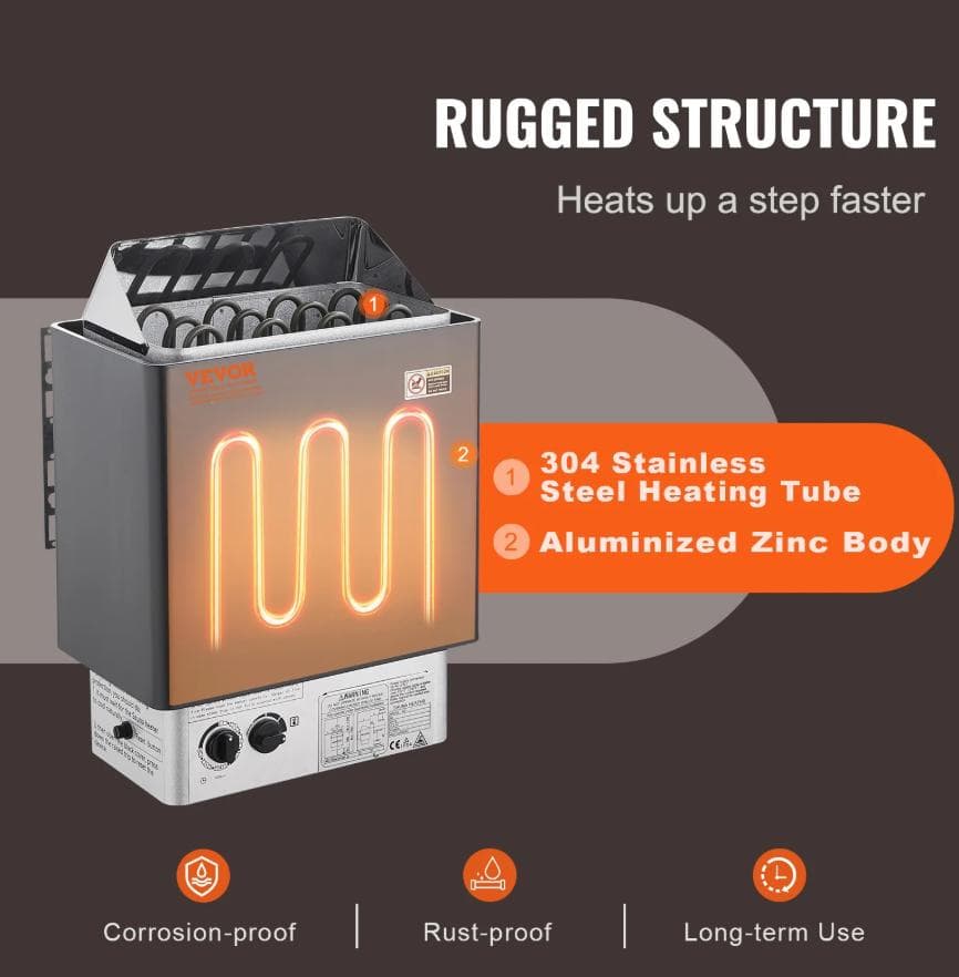 テントサウナセット一式（ストーブ、サウナストーン、テント）