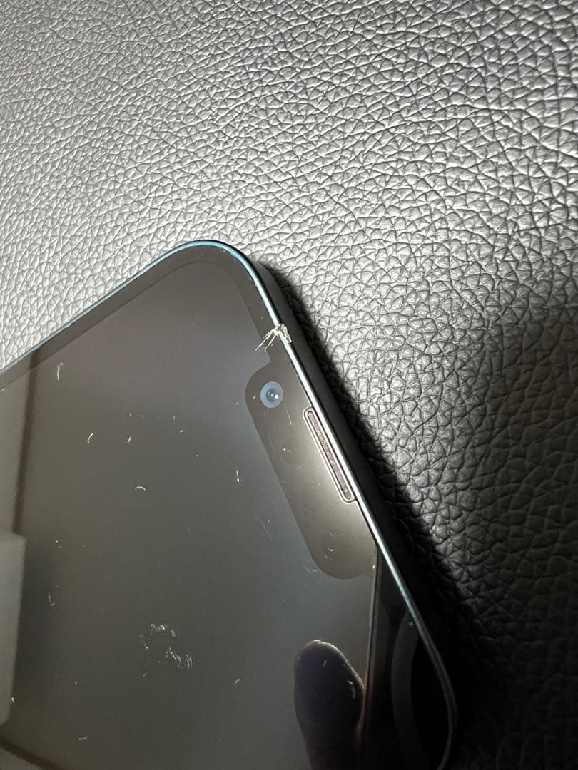 iPhone14 128GB ミッドナイト本体 電池78% 角欠け有