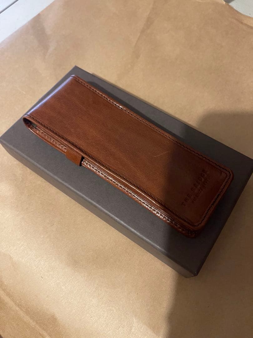 THE BRIDGE レザーペンケース 箱付き