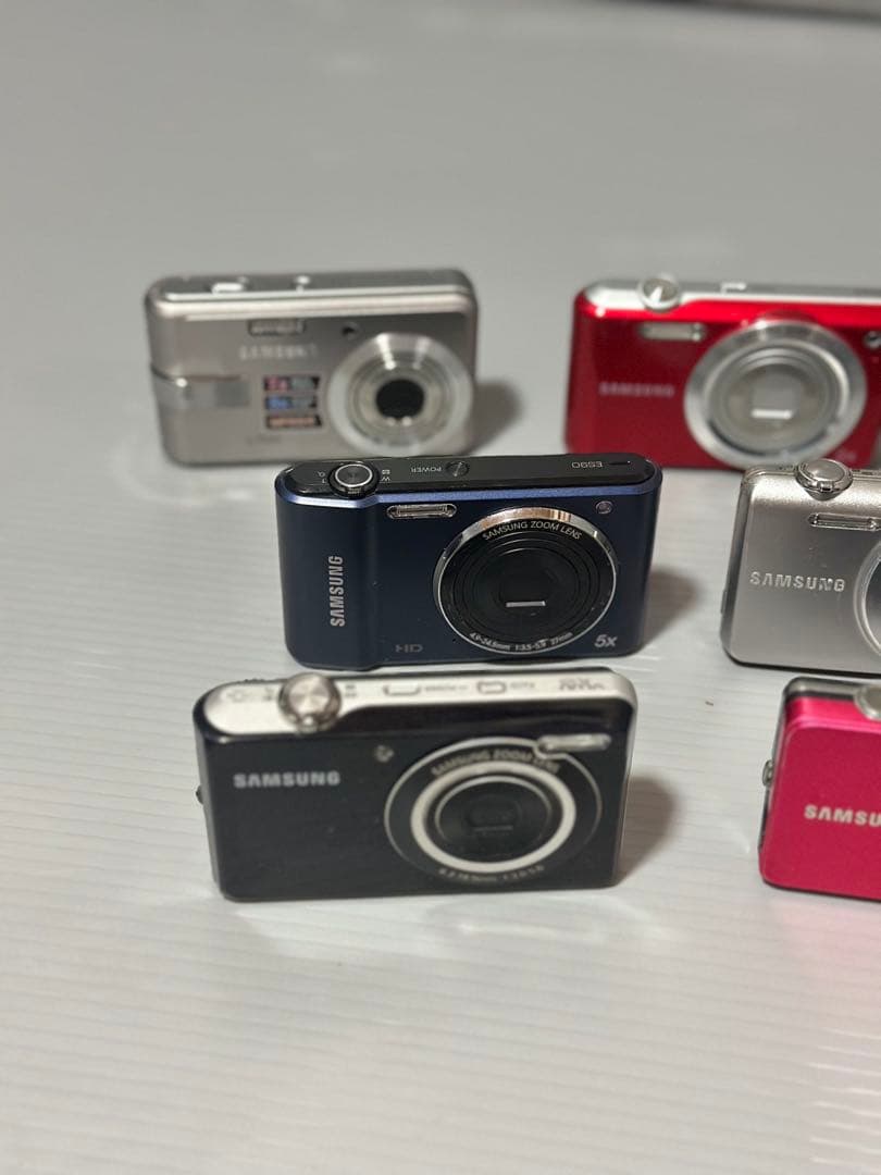 SAMSUNG10台 デジカメラまと め【動作未確認ジャンク扱】①