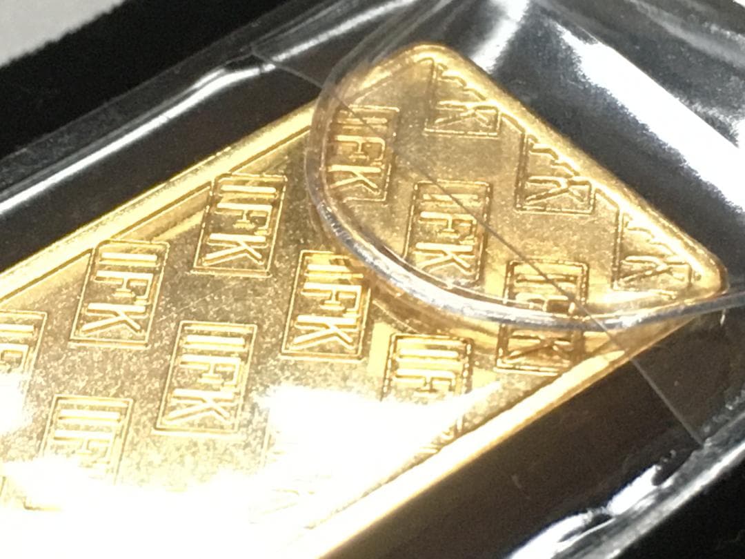 [10g]石福金属興業 K24純金 地金 10ｇバー LPPM/LBMA認証
