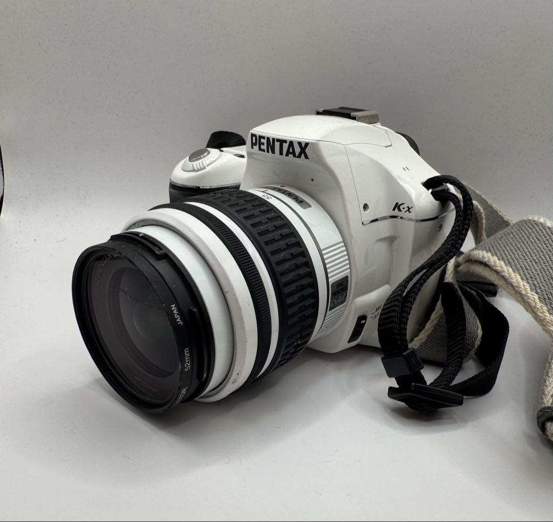 PENTAX ペンタックス K-x ホワイト デジタル一眼レフカメラ
