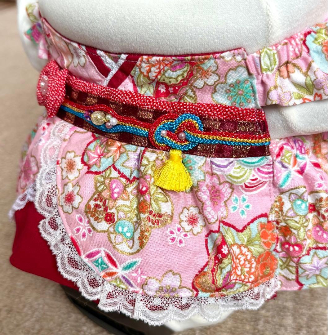 ラボット服　着物風ワンピースＥ　LOVOT ラボットハンドメイド