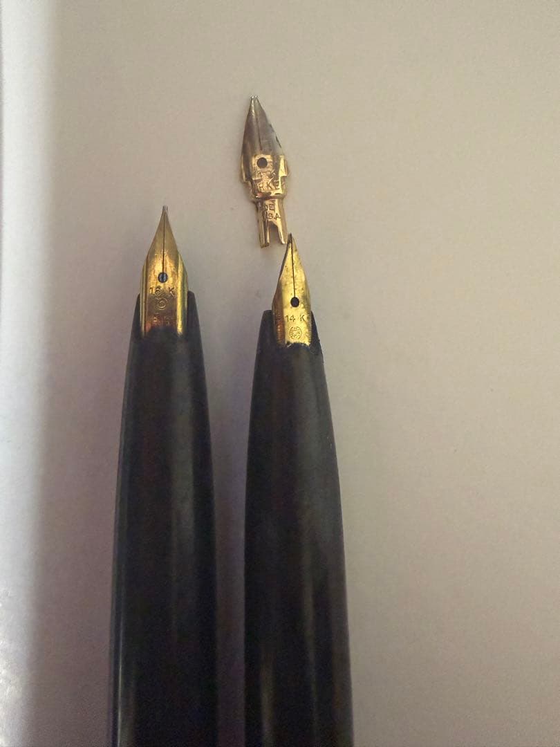 s*i様 ジャンク・中古 万年筆セット waterman pilot 等 18K