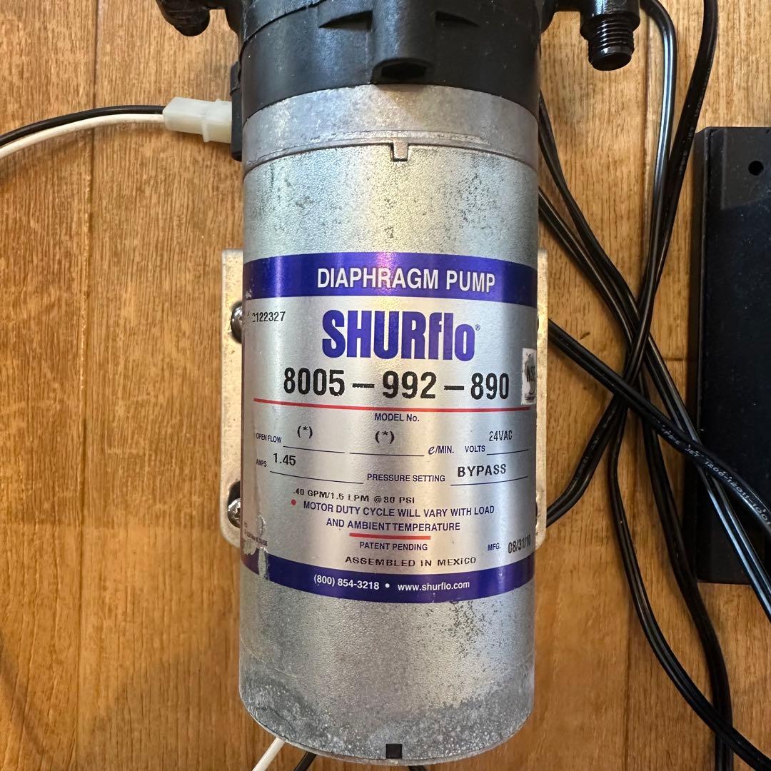 RO水 SHURflo 8005-992-890 ダイアフラムポンプ