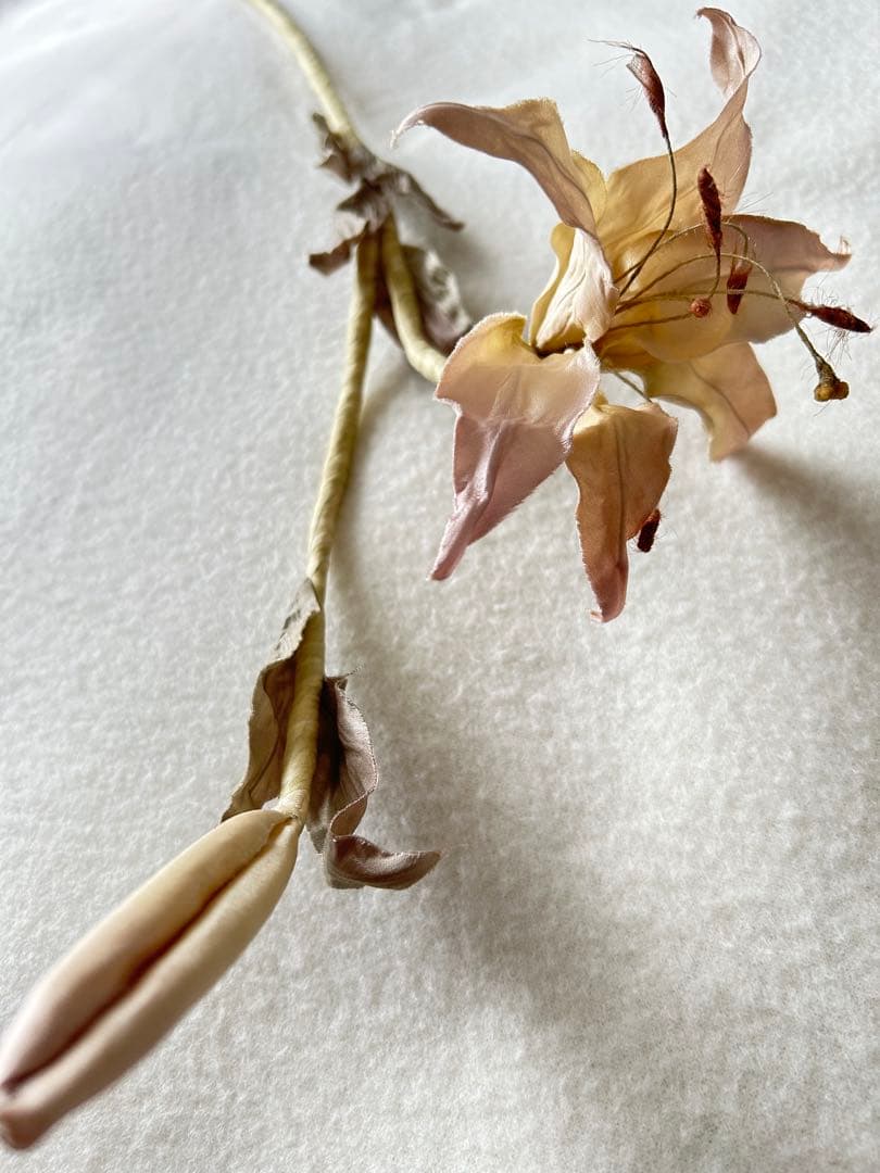 【染め布花】　四季の花　ハンドメイド