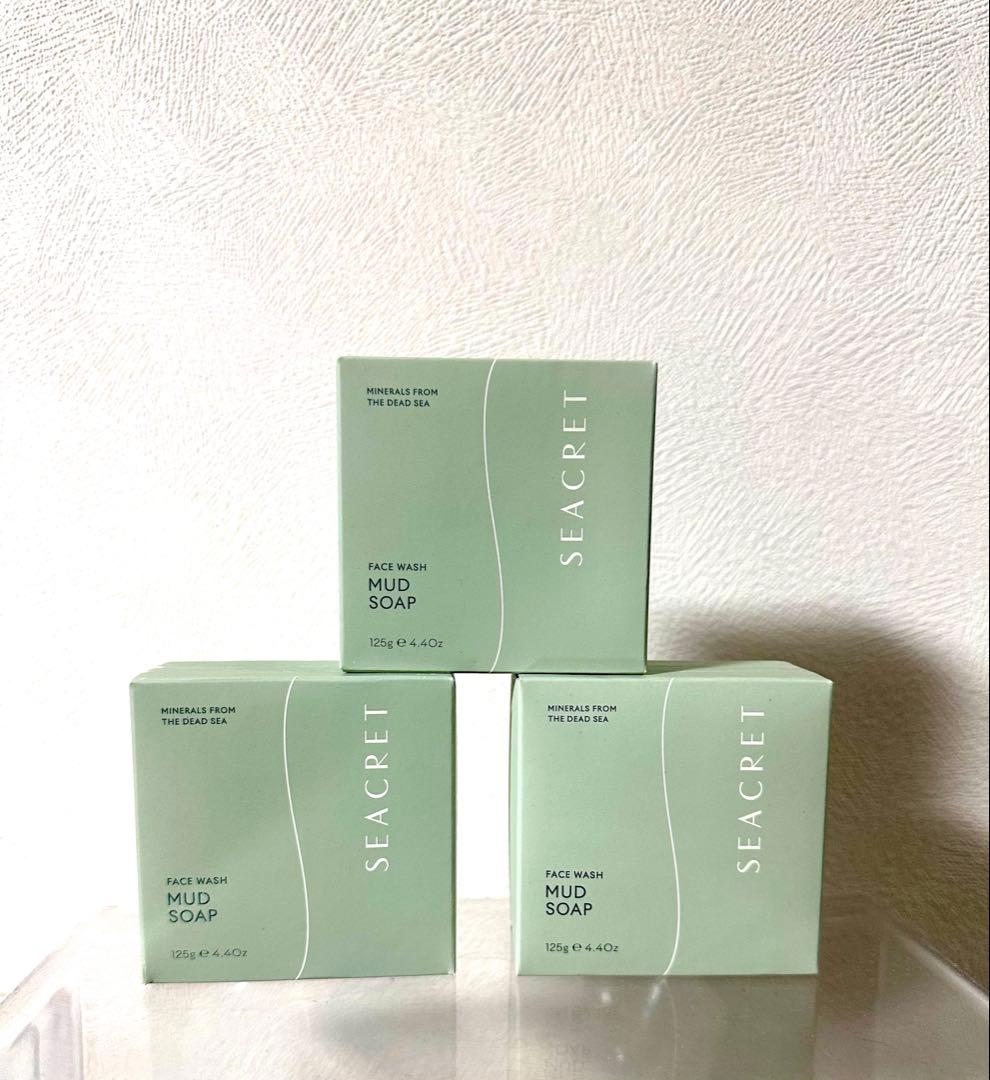 SEACRET マットソープ 3個セット