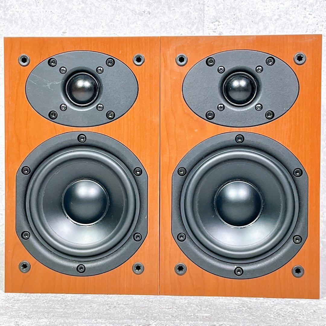 同番シリアル♪ DENON SC-M41 ブックシェルフ型スピーカー ペア 木目