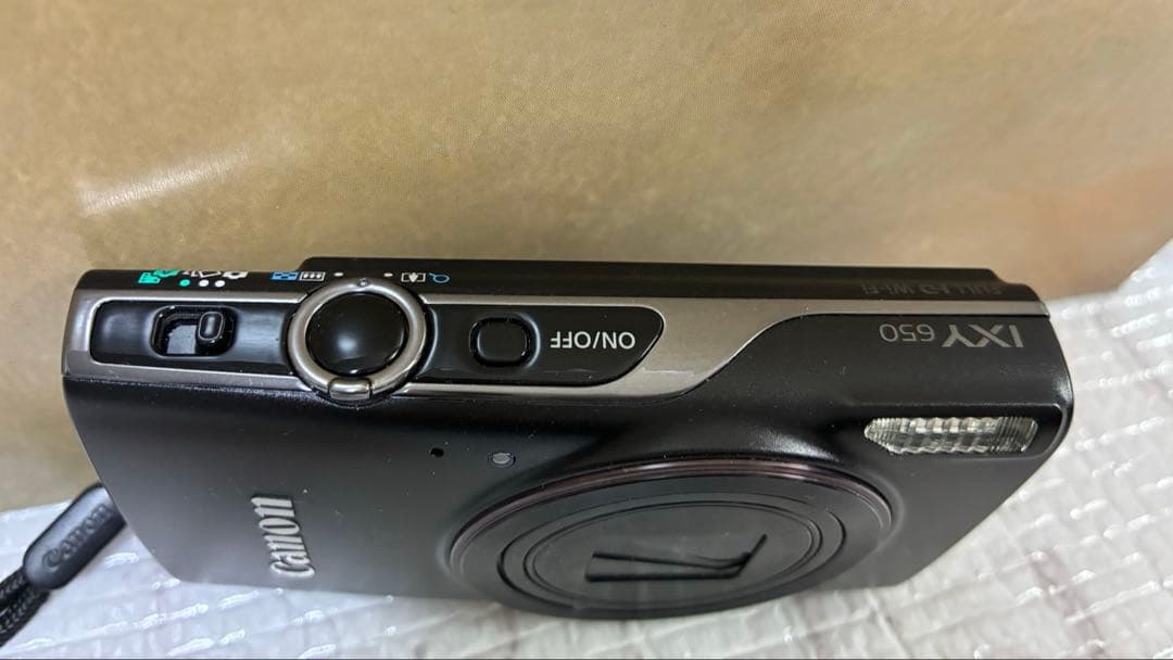 Canon IXY650 BLACK 美品　　　　　　デジタルカメラ WiFi