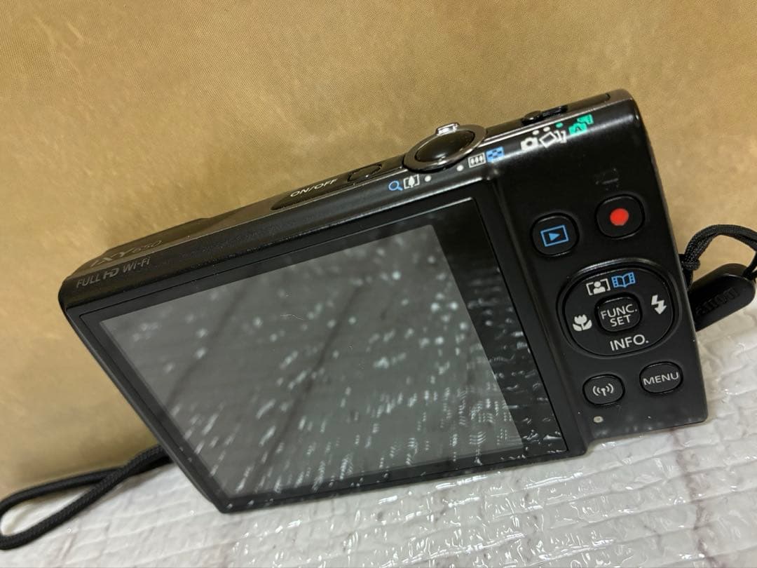 Canon IXY650 BLACK 美品　　　　　　デジタルカメラ WiFi