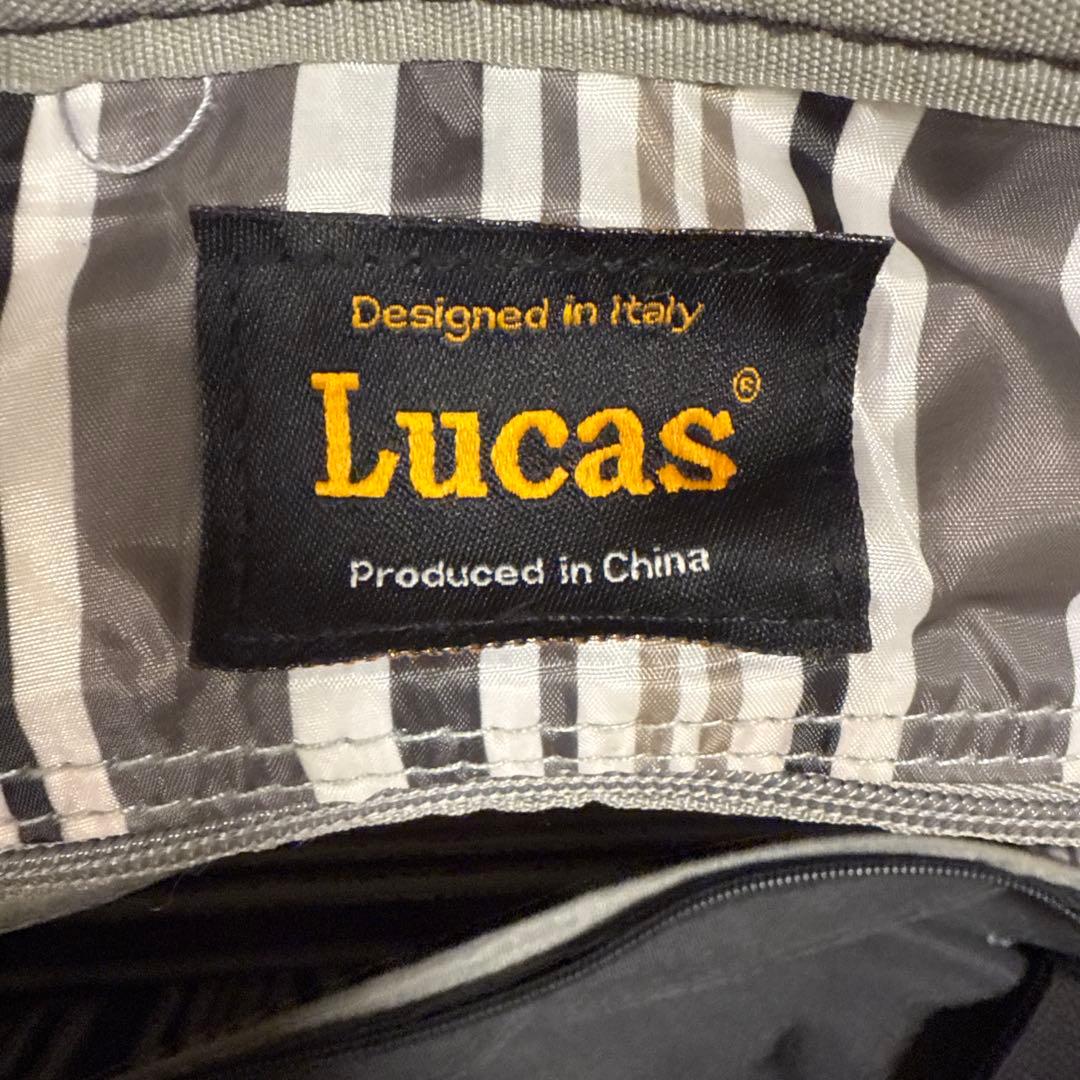 Lucas ボストンキャリーバッグ　大