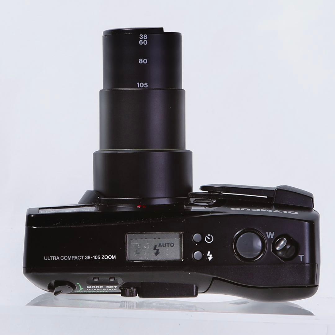 【希少・完動美品】OLYMPUS ∞ Zoom 105 ブラック