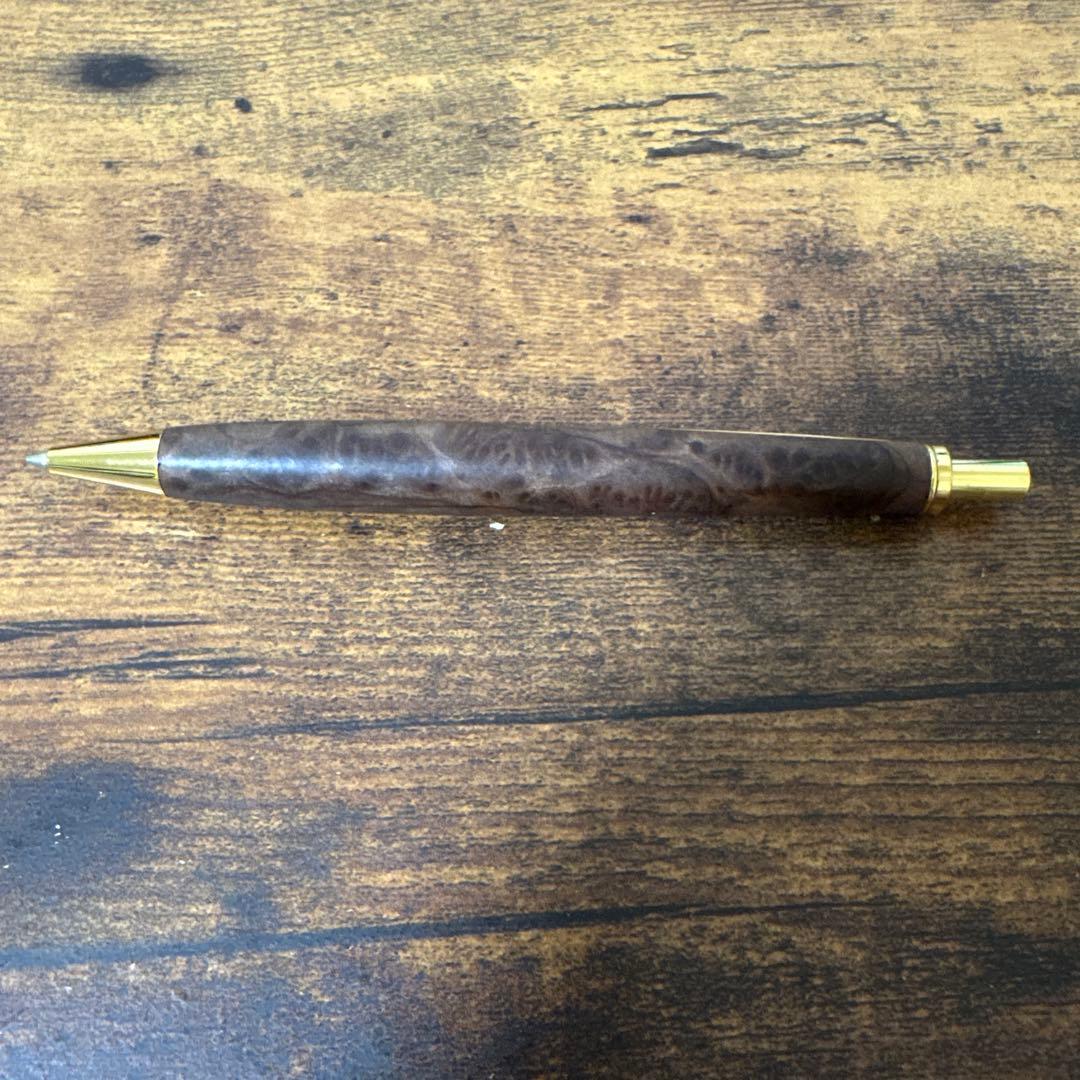 木製シャープペンシル　杢