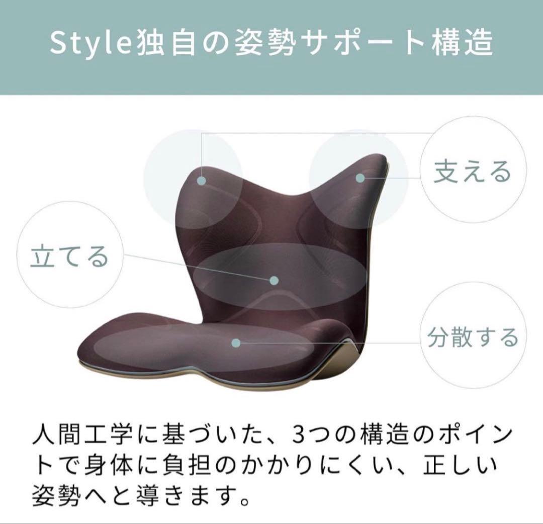 【美品】Style PREMIUM（スタイルプレミアム） ブラウン 骨盤矯正