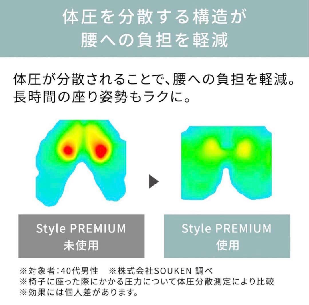 【美品】Style PREMIUM（スタイルプレミアム） ブラウン 骨盤矯正