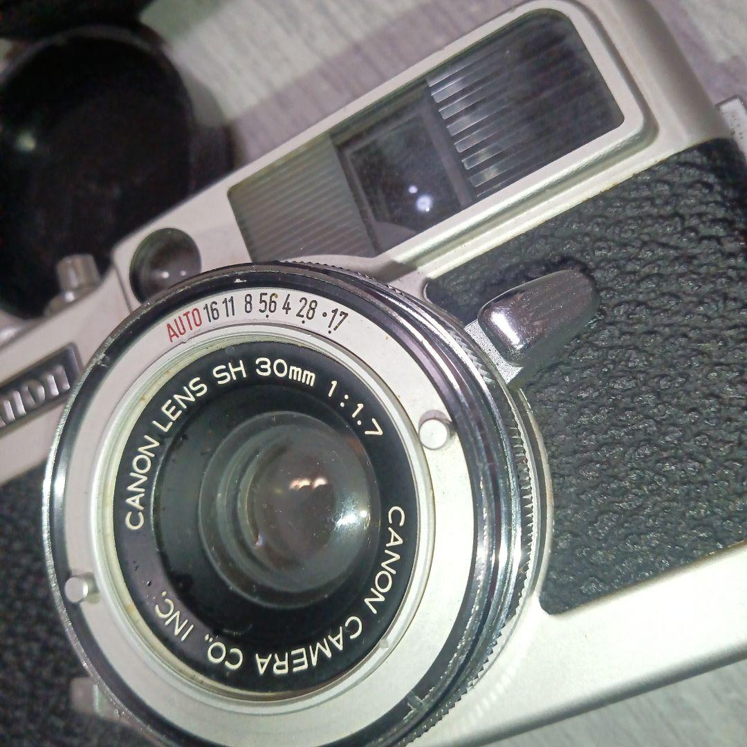 CANON　demi EE17　ハーフフィルムカメラ　ケース付き