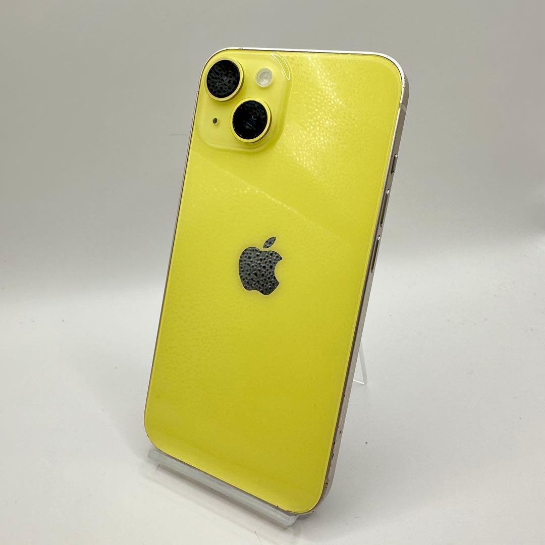 Apple iPhone14 イエロー 128GB 75% SIMロックなし