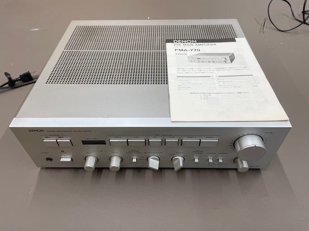 DENON PMA-770アンプ
