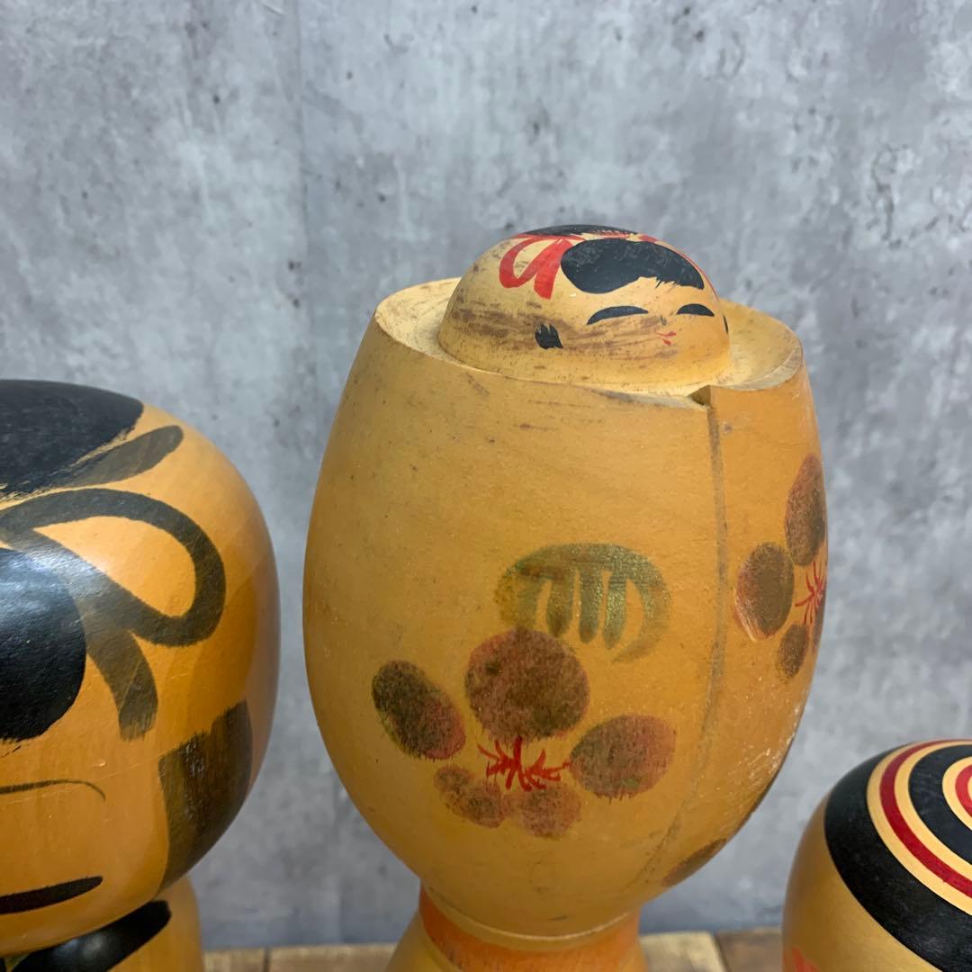 4F 【作家物・銘入り含む】伝統工芸品 こけし 12点まとめ売り 白石城 蔵王
