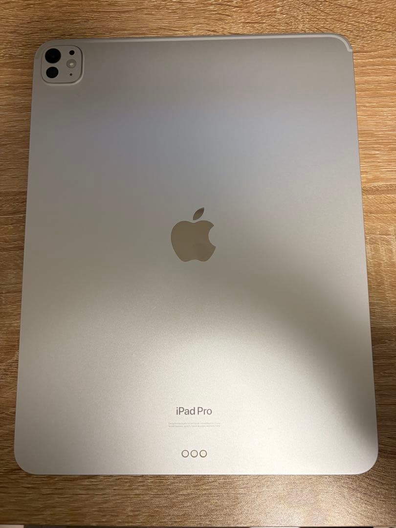 iPad Pro M4 13インチ 256GB Wi-Fiモデル シルバー