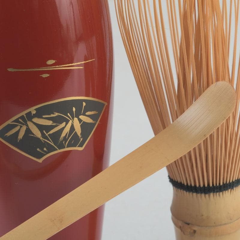 茶道具　利休茶箱　京焼　加藤昌山作　茶碗　棗　香合など　15点一式　V　9969