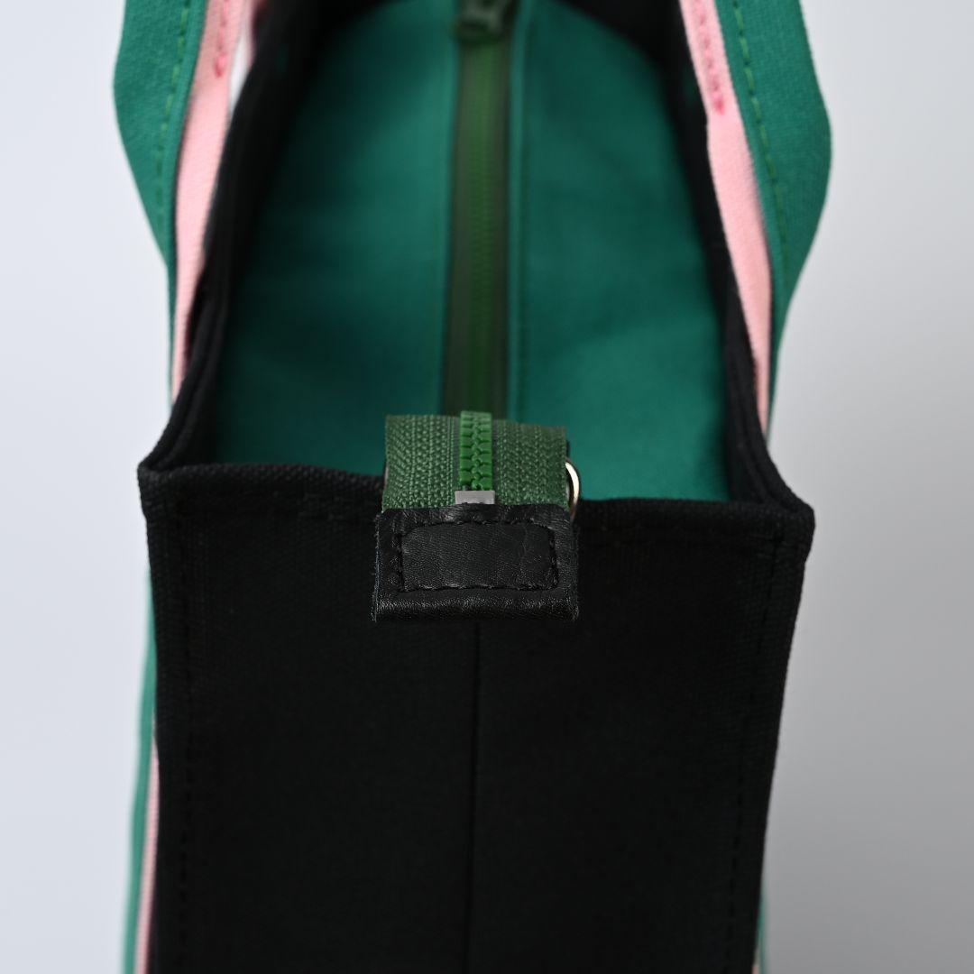 [あお]8号/11号×倉敷帆布×8番糸 スクエアトートバッグL