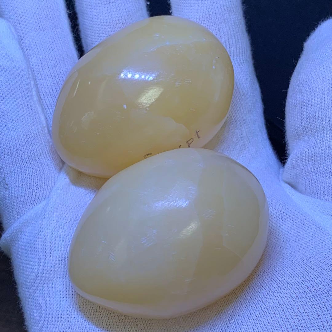 《美品》《送料無料》⭐︎Egypt 天然石 egg Power stone×2⭐︎