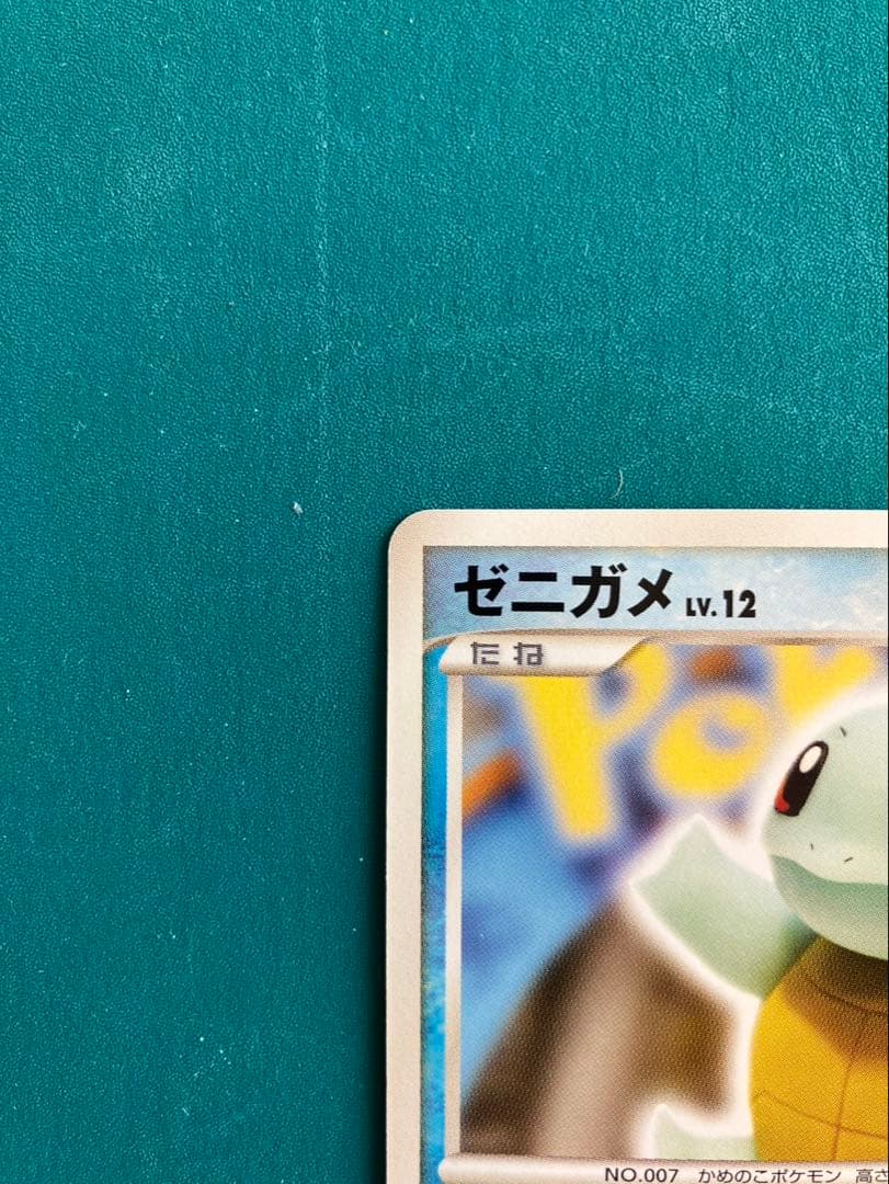 【超希少・未使用・美品】ゼニガメ DPt-Pプロモカード おみやげえらび