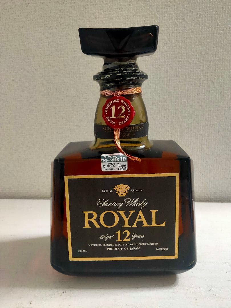 サントリー ウイスキー ローヤル 12年 700ml 43% 1960年