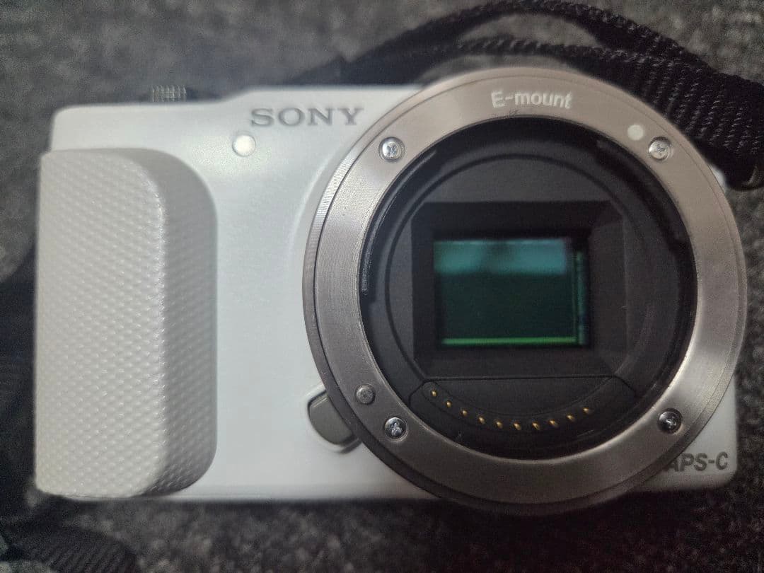 ★現状品★SONY α ホワイト ミラーレス一眼　NEX-3N E18-55