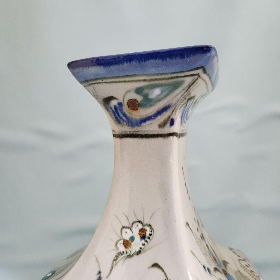 メキシコ トナラ焼 エル·パロマール 陶器 花瓶