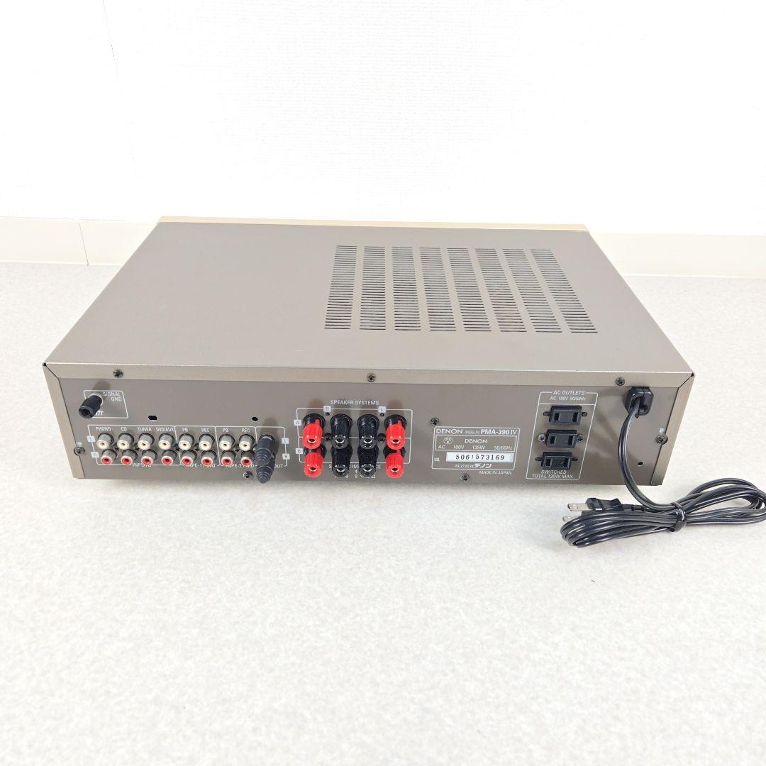 【美品】DENON PMA-390IV プリメインアンプ デノン オーディオ