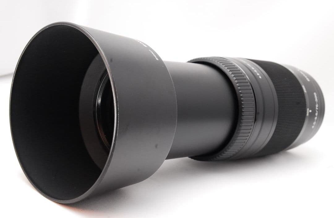 【美品】SONY ソニー75-300mm 望遠レンズ レンズフード付き