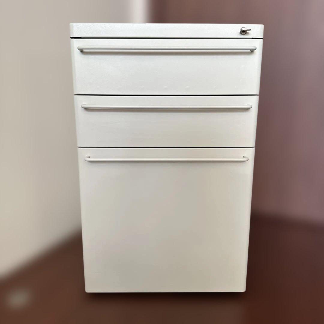 MUJI 無印良品 スチールキャビネット　ライトグレー