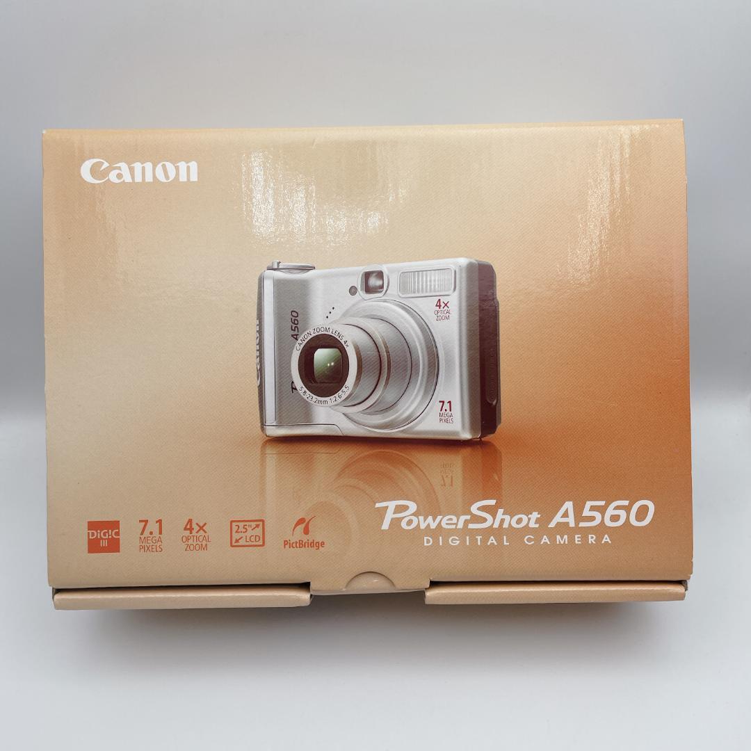 【極美品】Canon PowerShot A560 デジタルカメラ PC1229