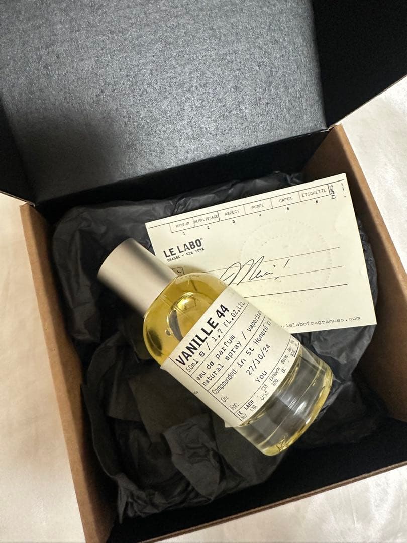 【ほぼ未使用品】LE LABO VANILLE 44 50ml