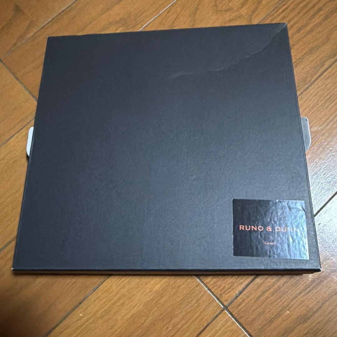 RING&DUNN レザーがま口筆箱 ブラウン