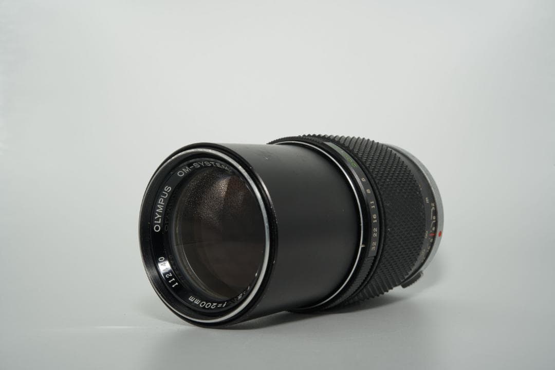 【ジャンク扱い】OLYMPUS OM-1 50mm/200mm 2本付き