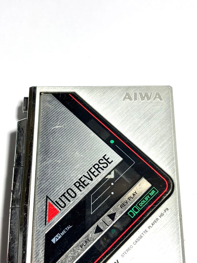 AIWA カセットプレーヤー HS-P9 ジャンク品