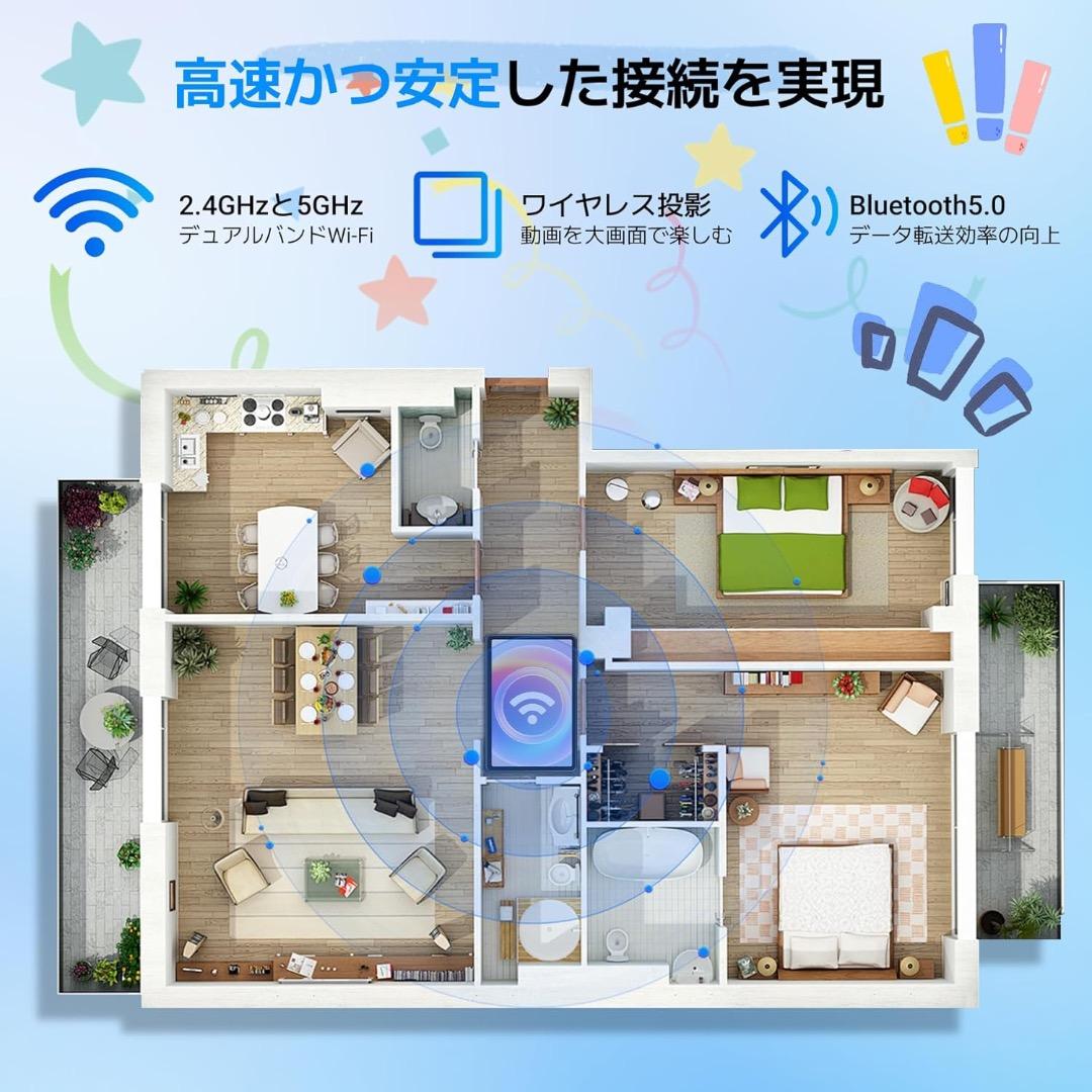 ✨️タブレット 10インチ Android15 12GB+128GB+2TB拡張