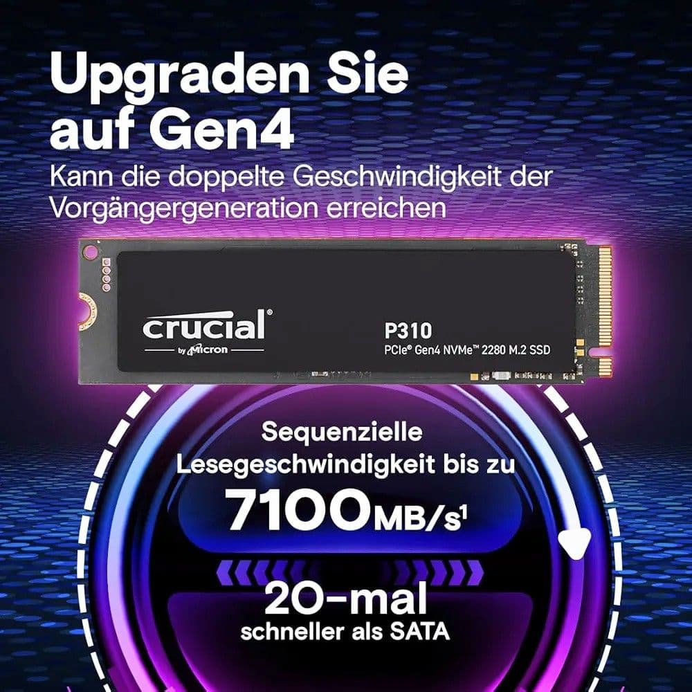 【新品 M.2 NVMe】Crucial P310 1TB ＆ヒートシンク