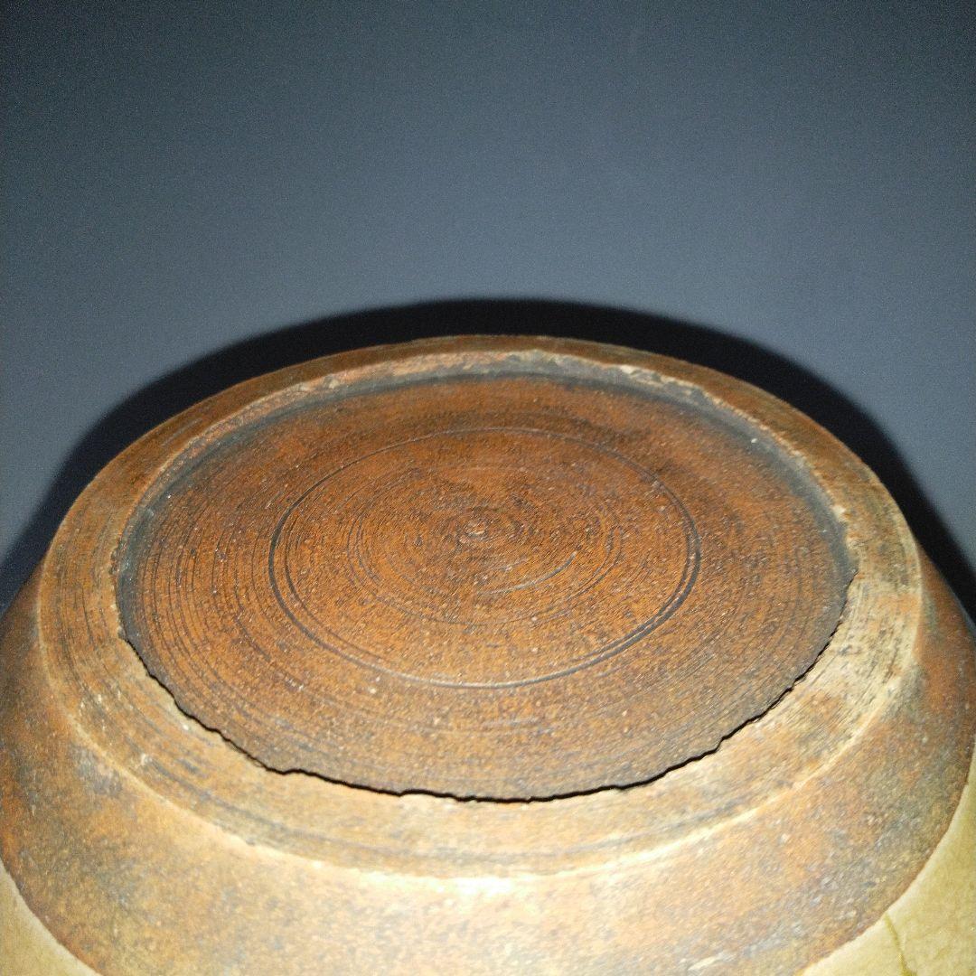 NO682 唐津焼　いっちん模様　徳利　時代物
