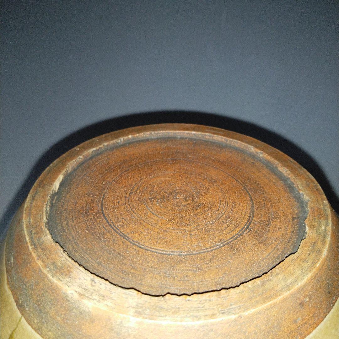 NO682 唐津焼　いっちん模様　徳利　時代物